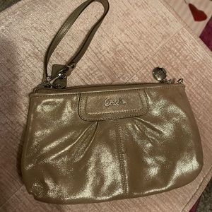 Coach gold Wrislet slightly used